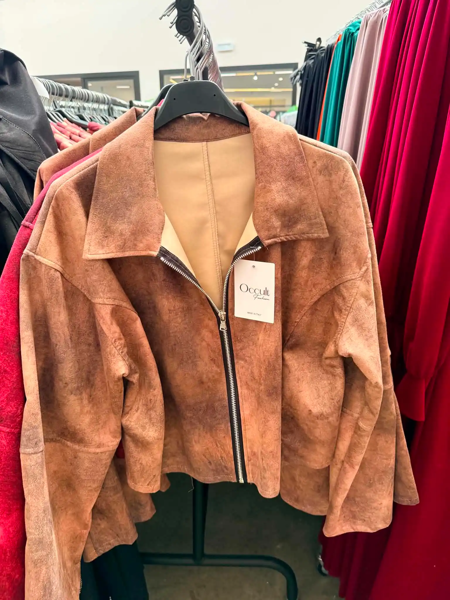 Krátka boxy bunda na zips