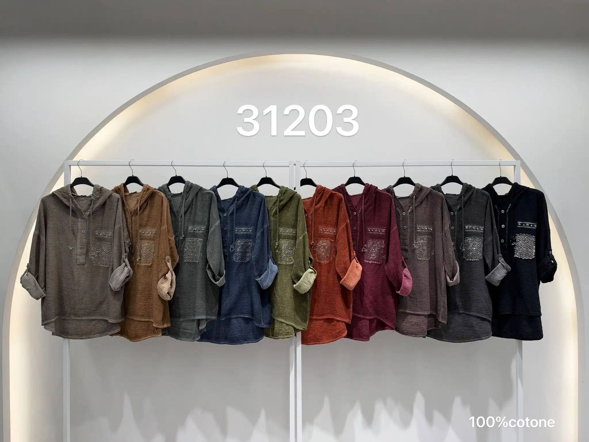 Oversize top s kapucňou