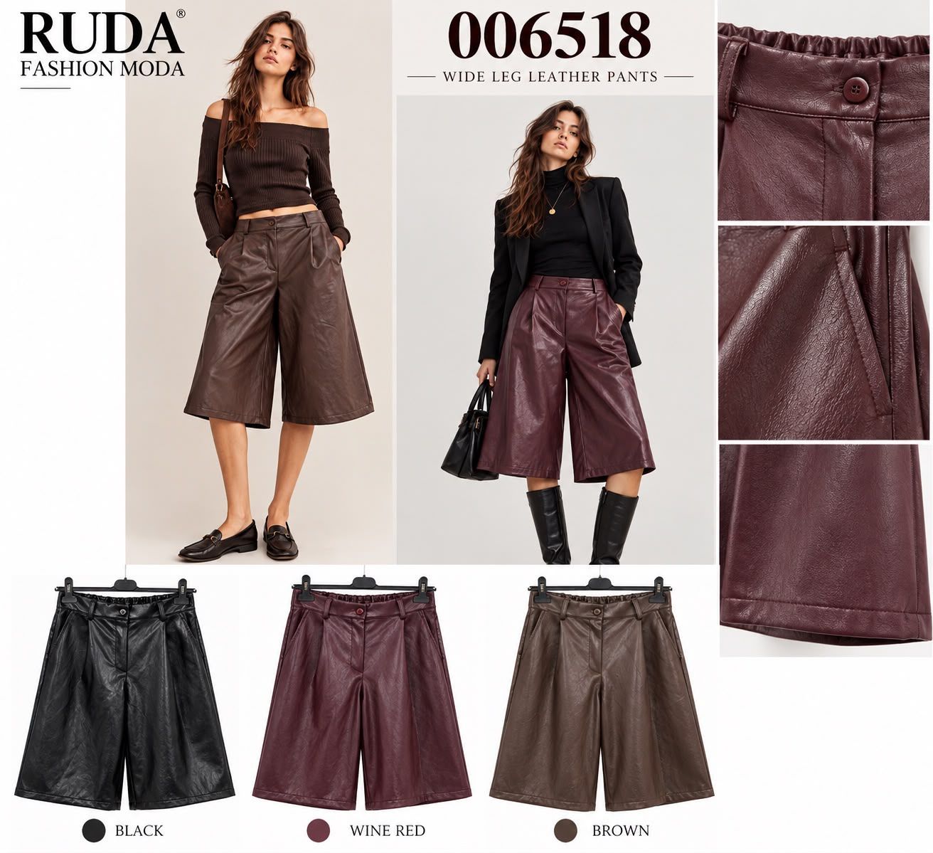 Culotte šortky s gumou