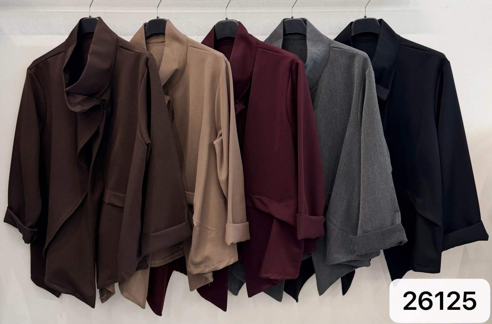 Oversize bunda s krajčírskym strihom