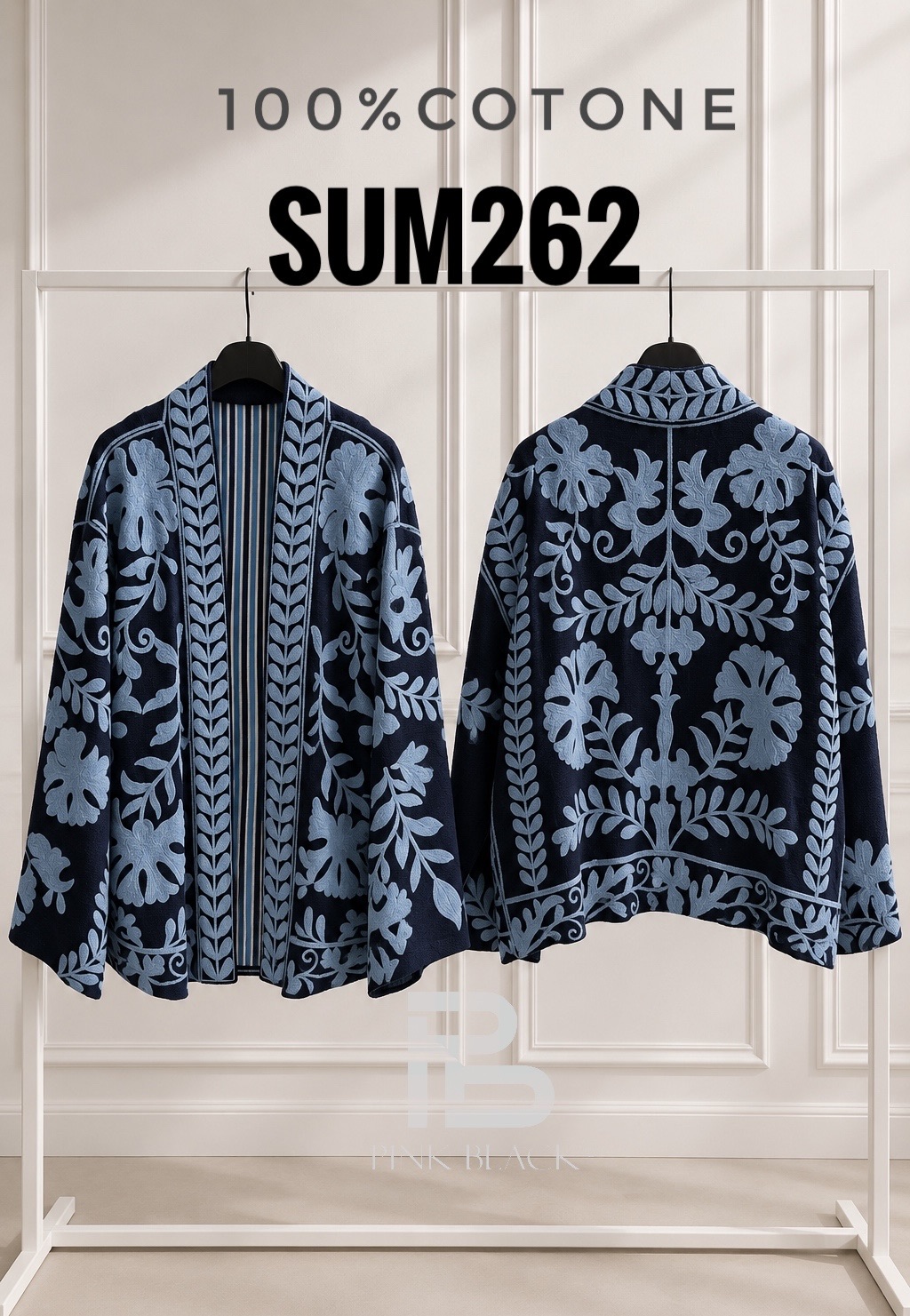Voľná kimono bunda
