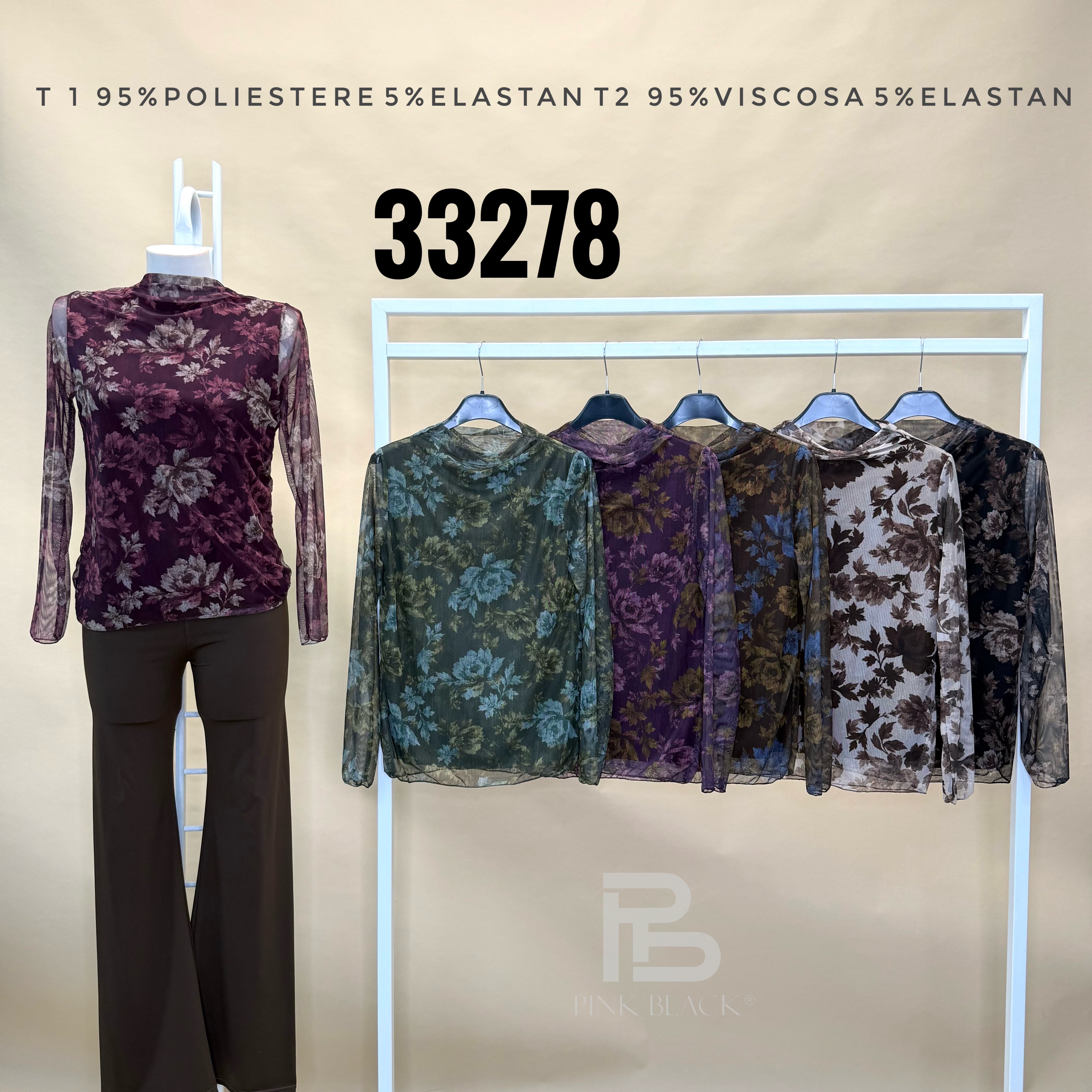 Priliehavé tričko s polorolákom
