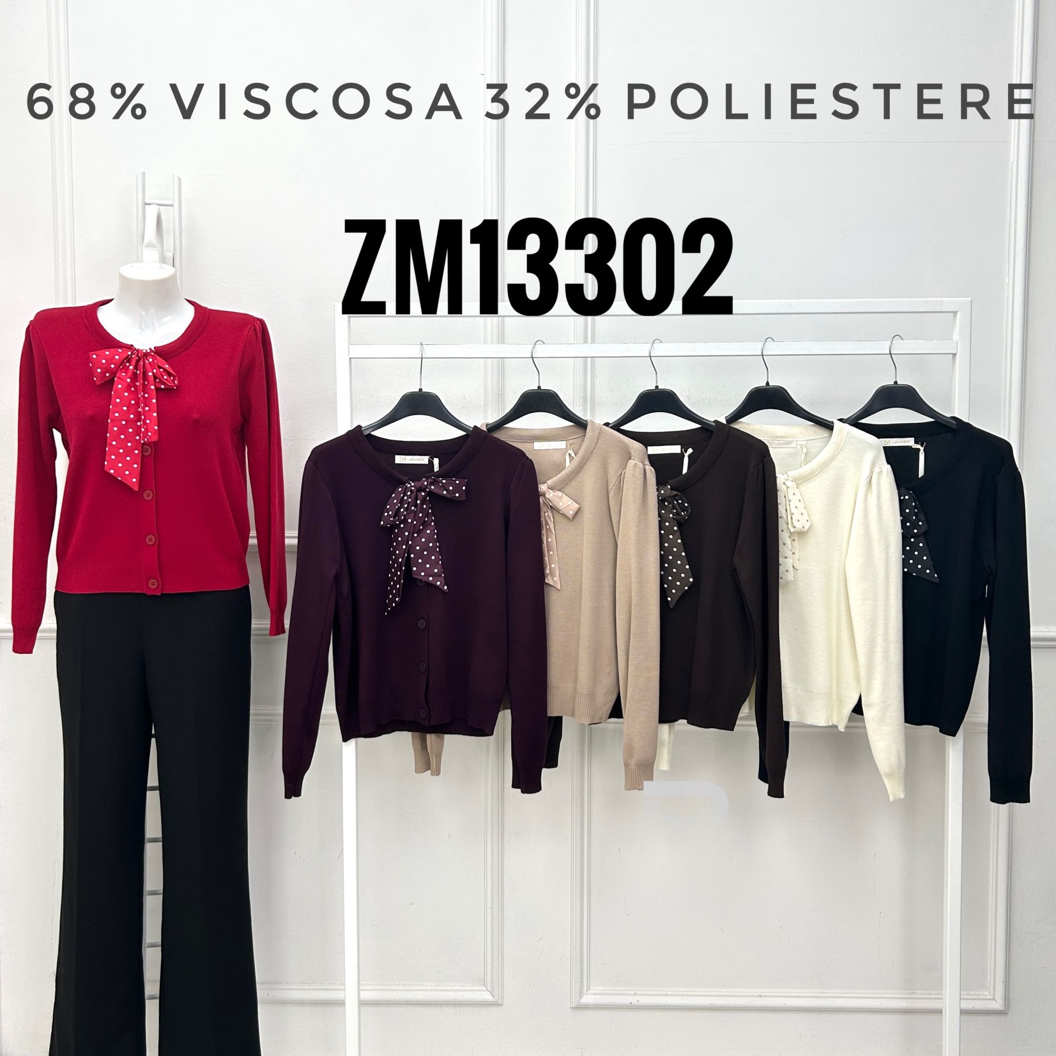 Cardigan s mašličkou