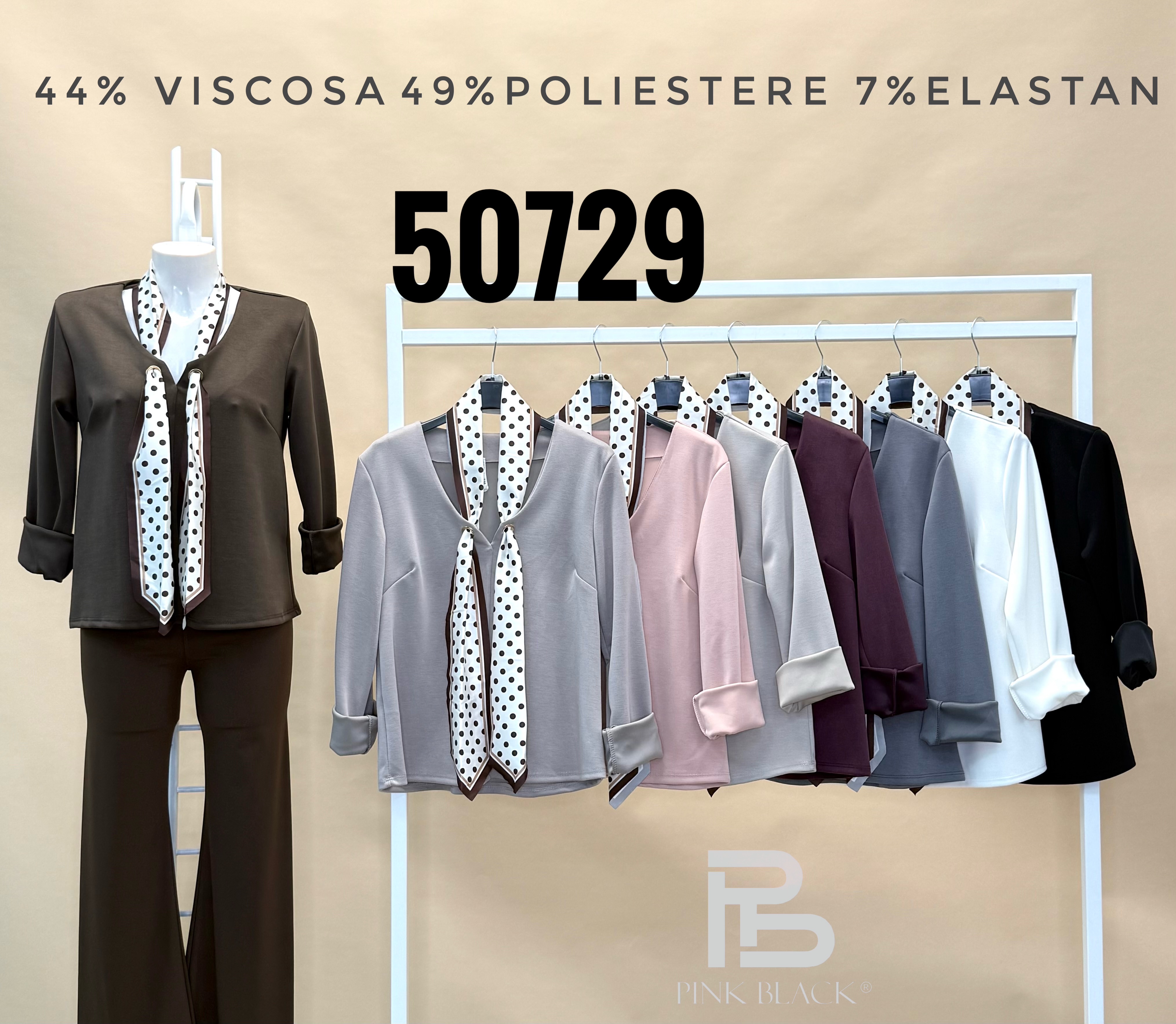 Blúzka s výstrihom do V a viazanou mašľou