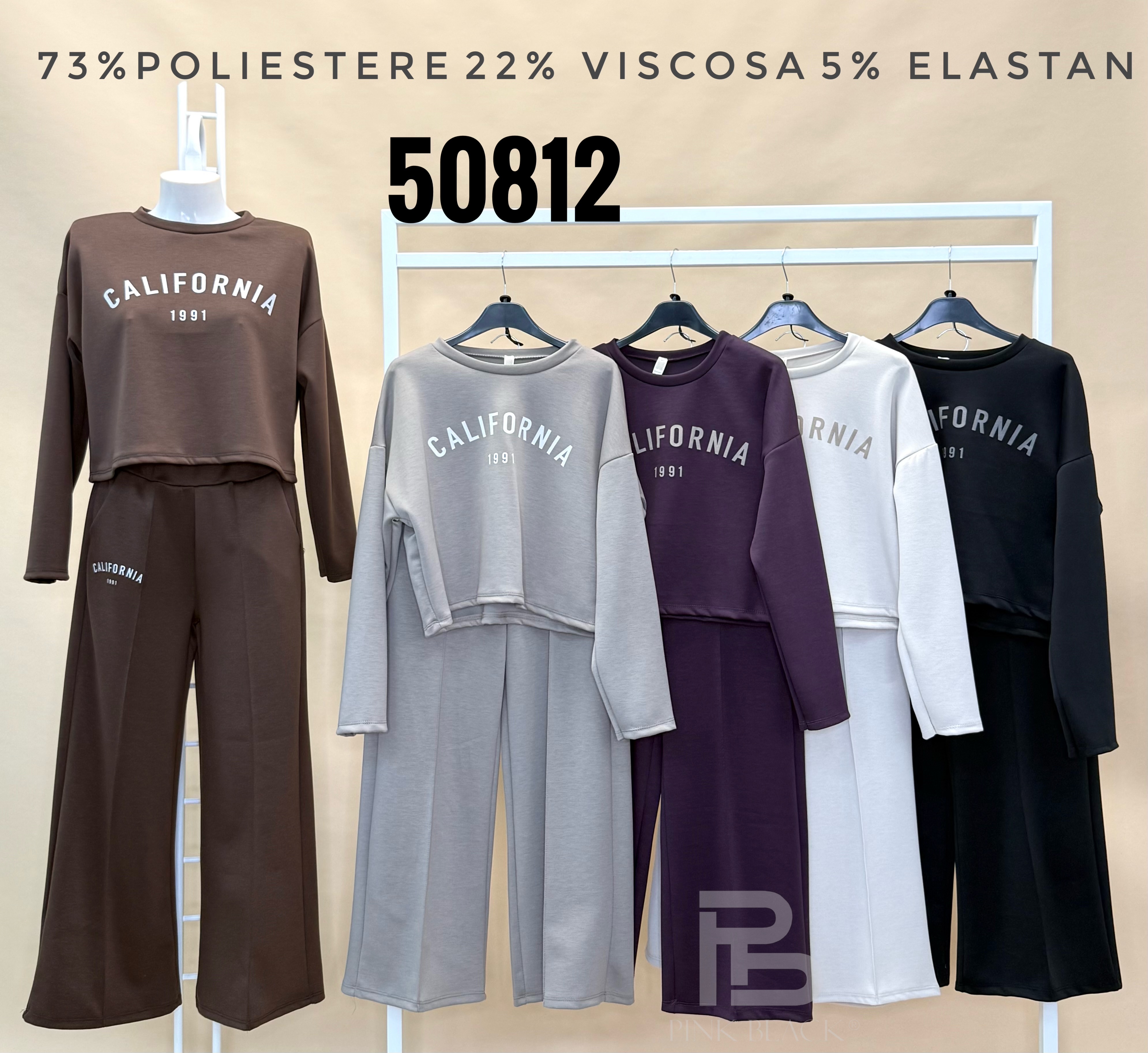Cropped set s logom