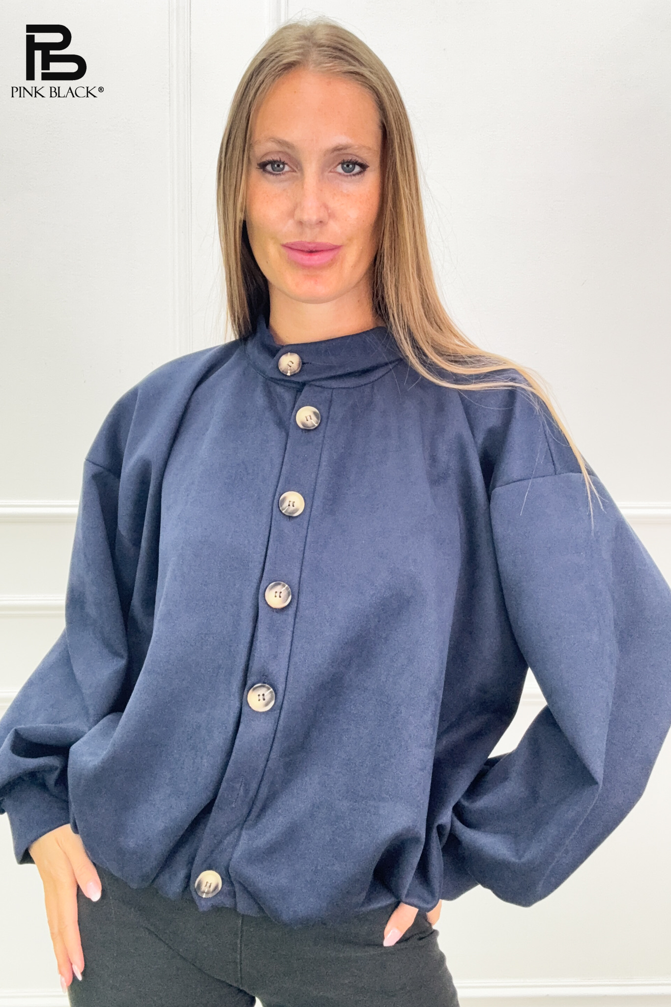 Oversize bunda s polorolákom