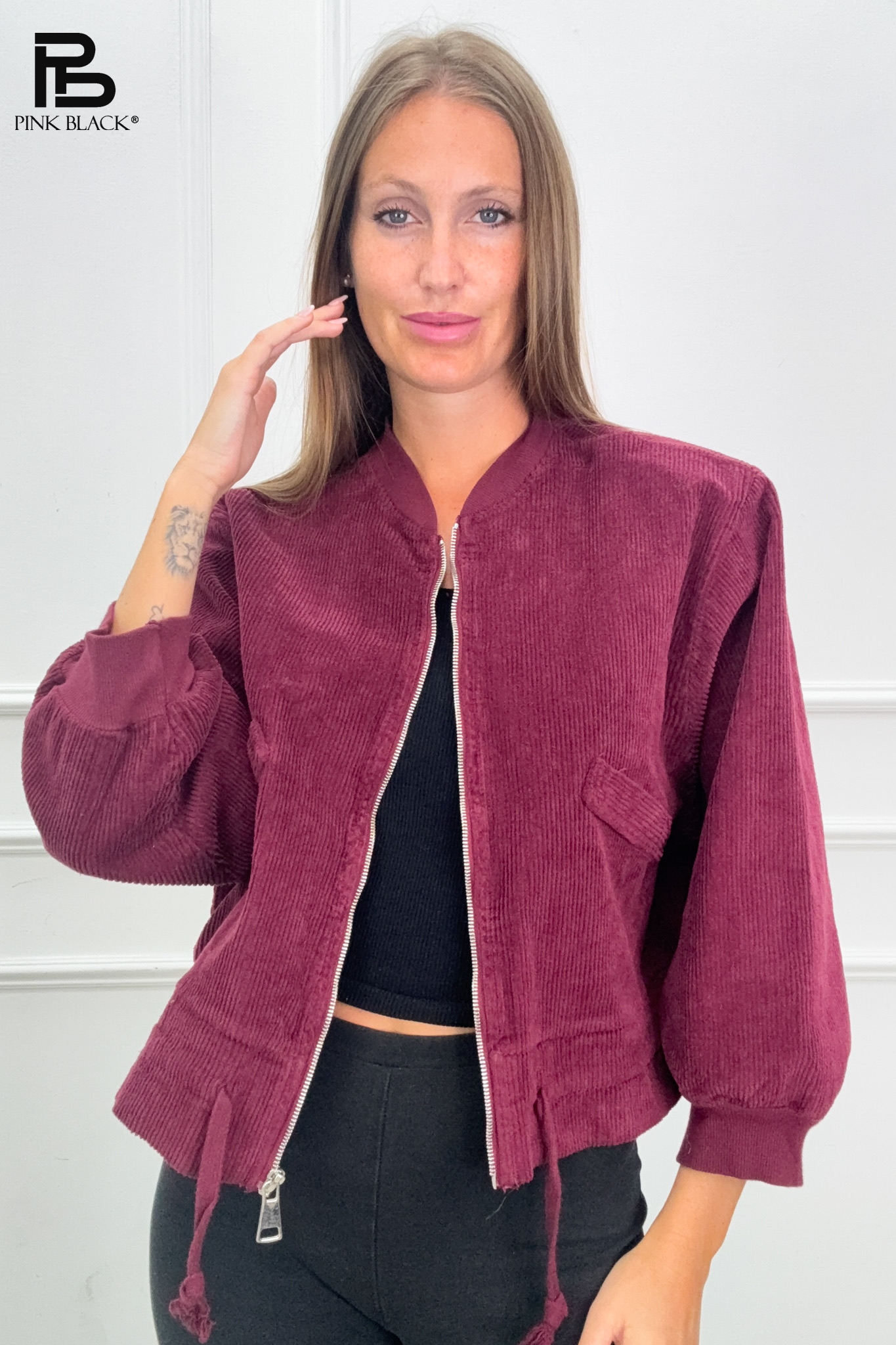 Krátka overshirtová bunda