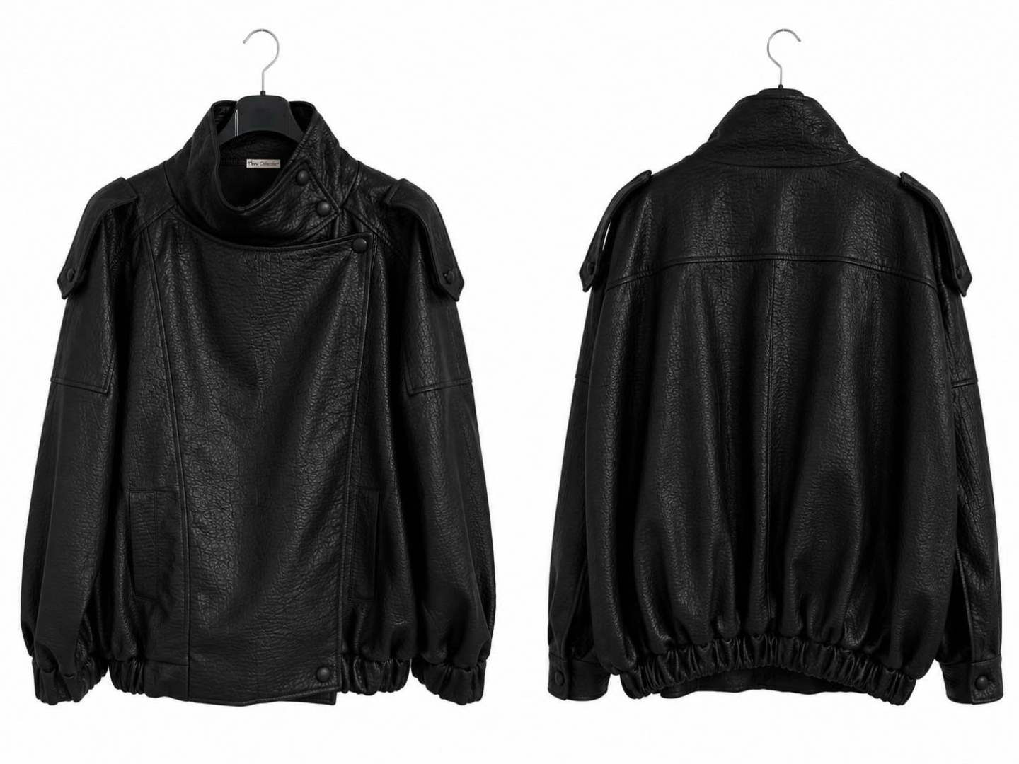 Oversize bunda s golierom