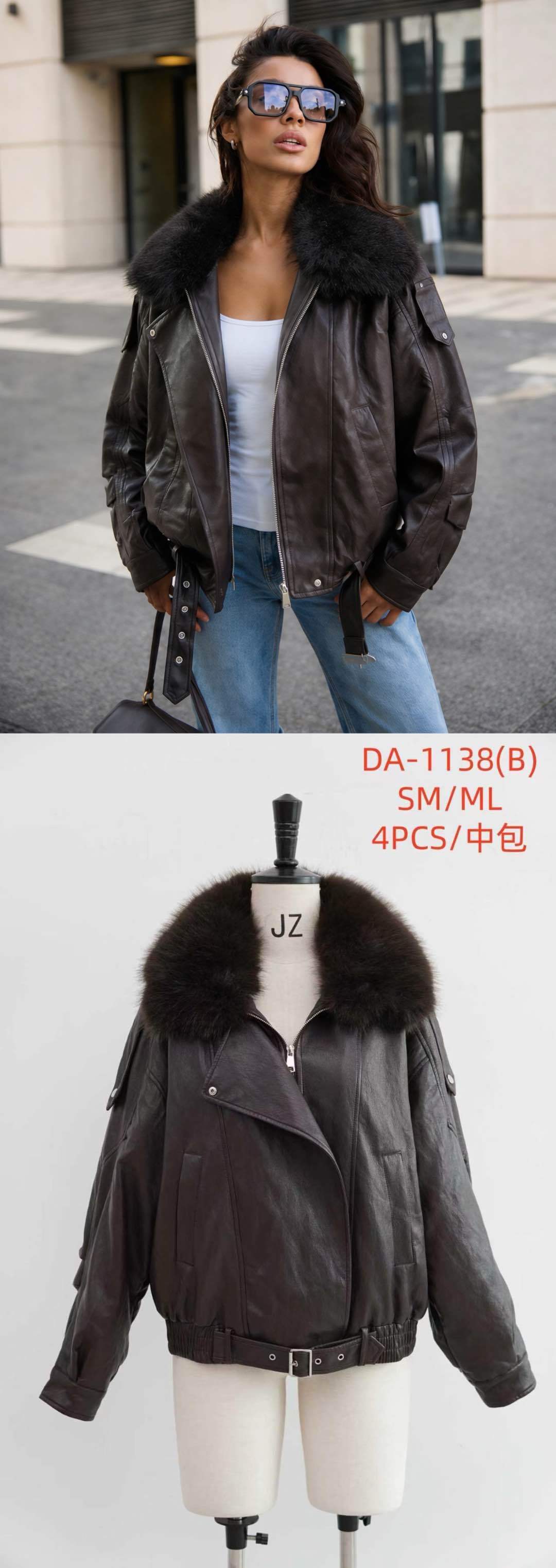 Oversize bunda s golierom
