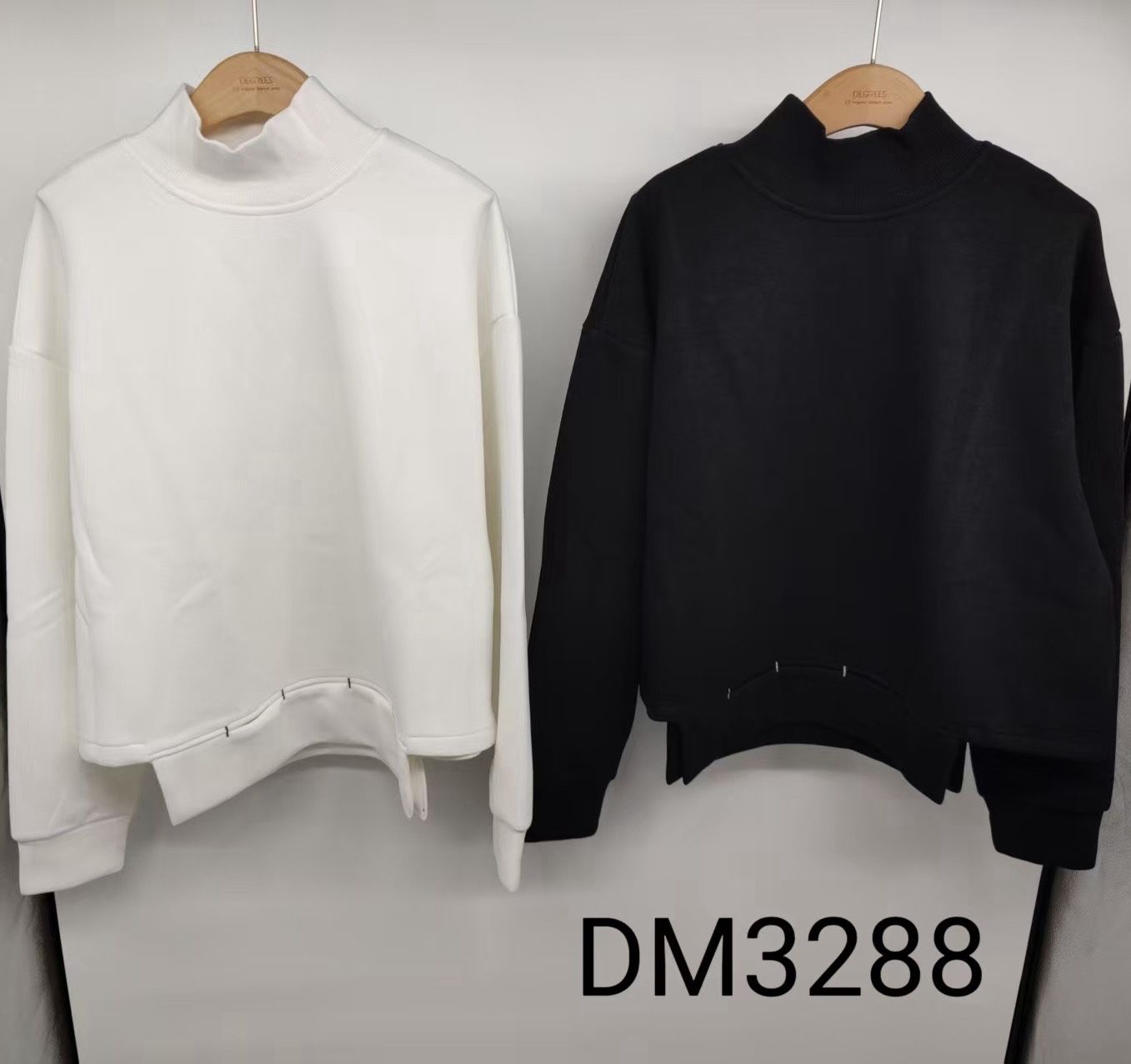 Oversize mikina s polorolákom