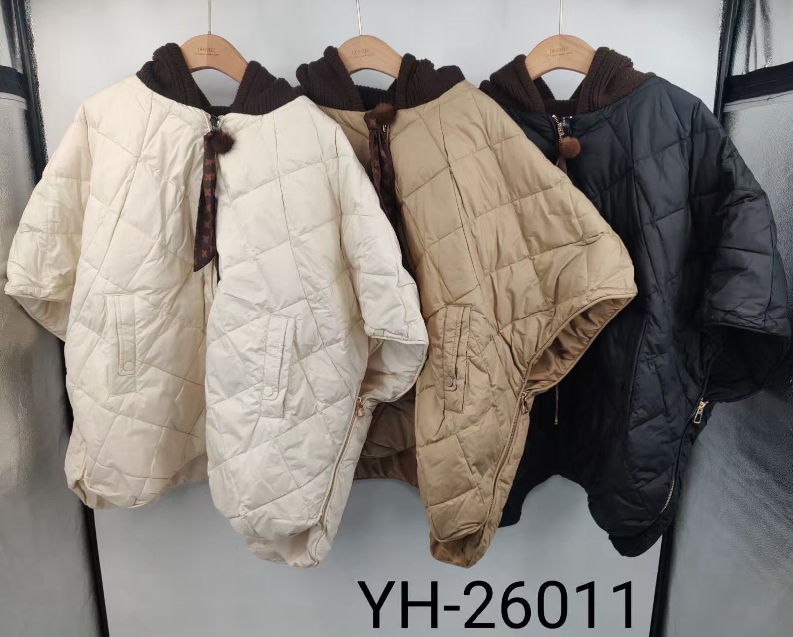 Oversize kabát s kapucňou