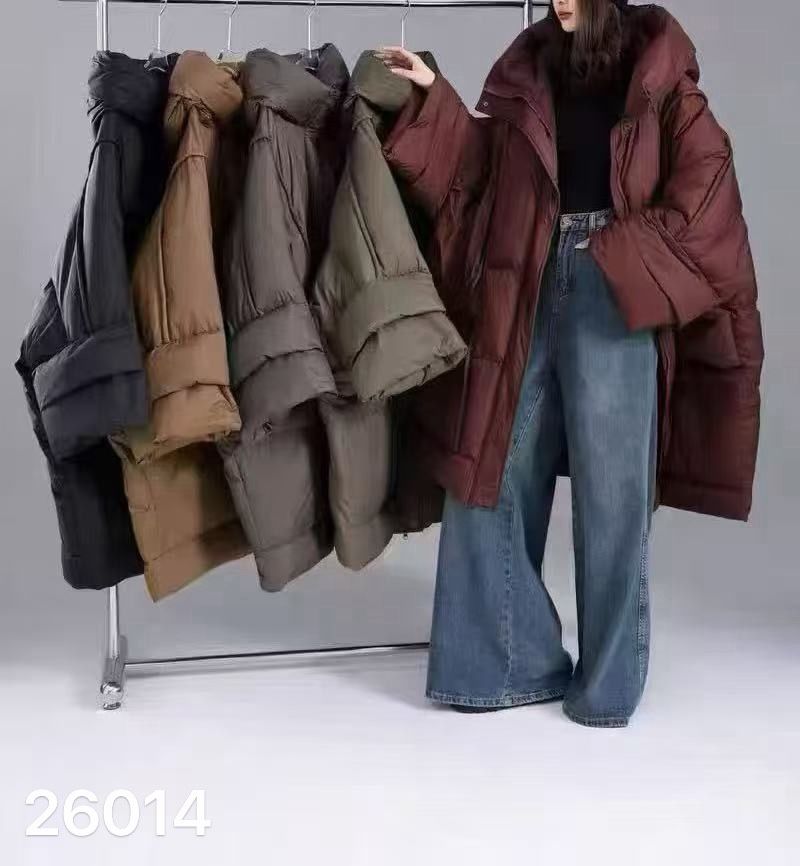 Oversized kabát s vysokým golierom