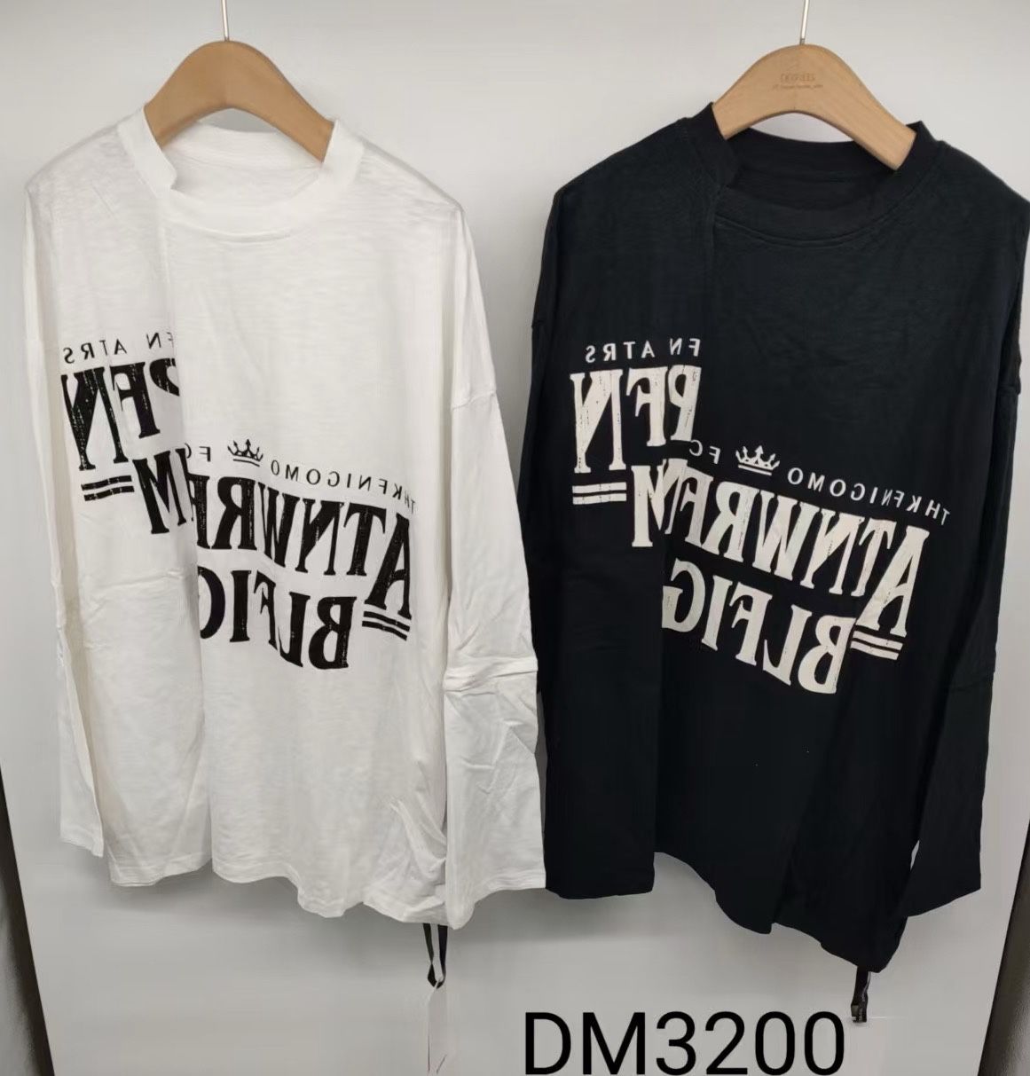 Oversize tričko s nápisom