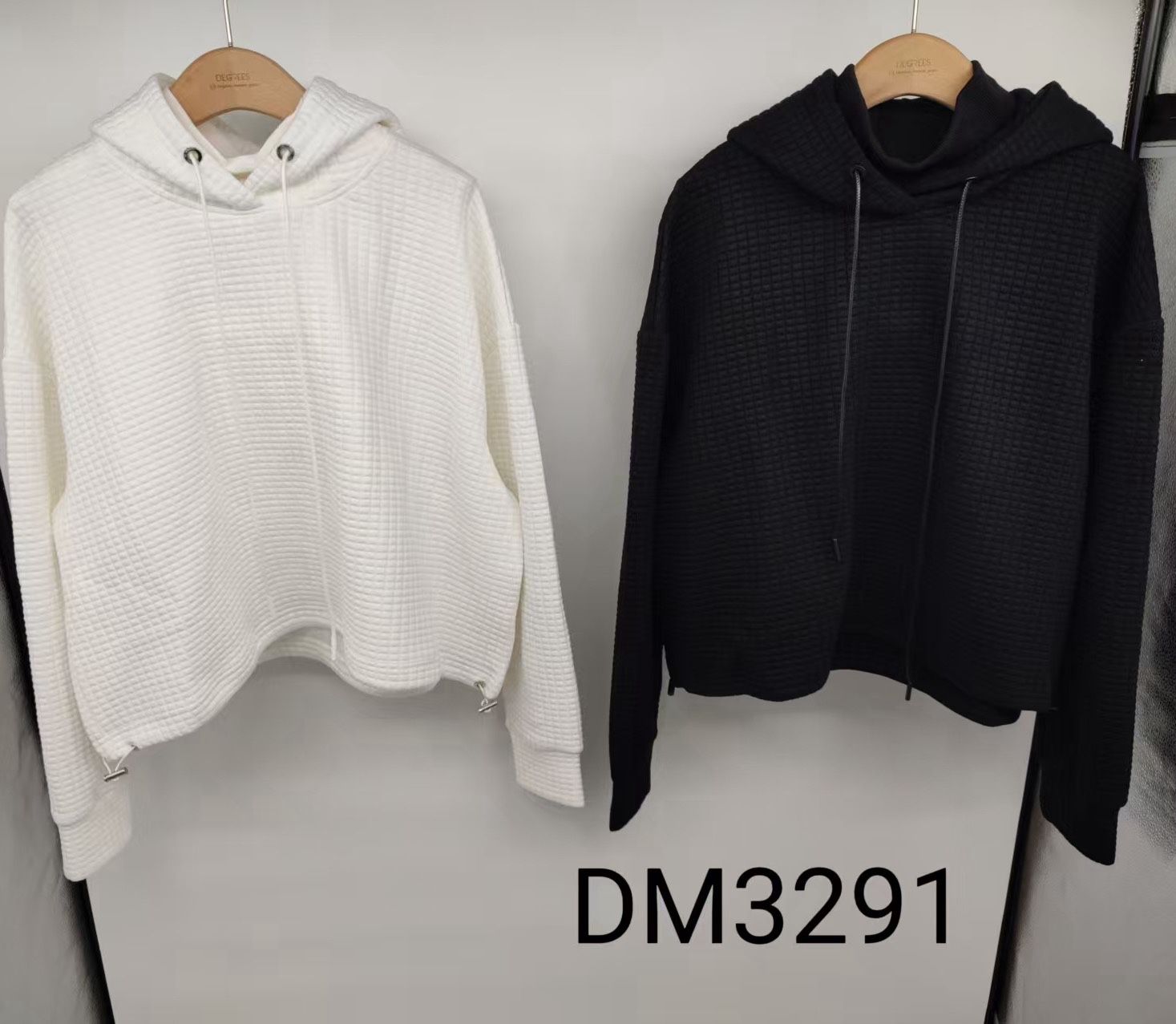 Oversize mikina s tkanicami