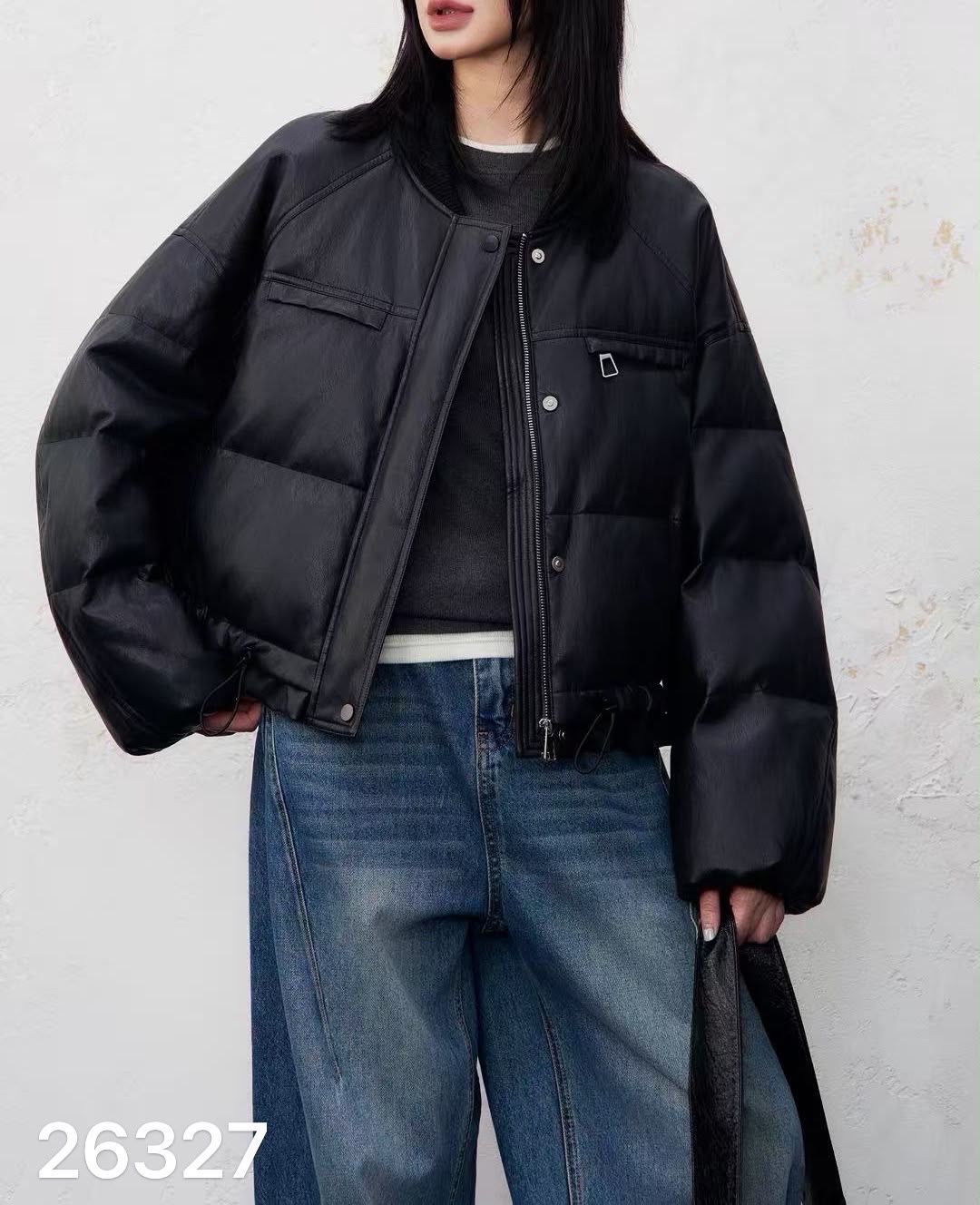 Oversize bomber bunda