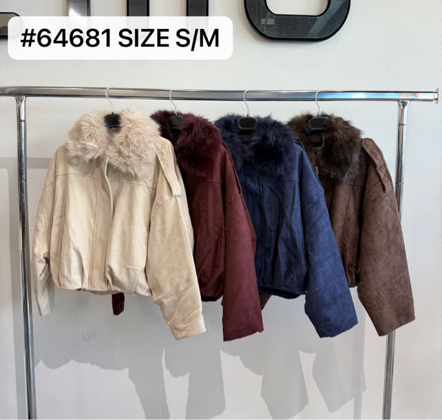 Oversized bunda s golierom