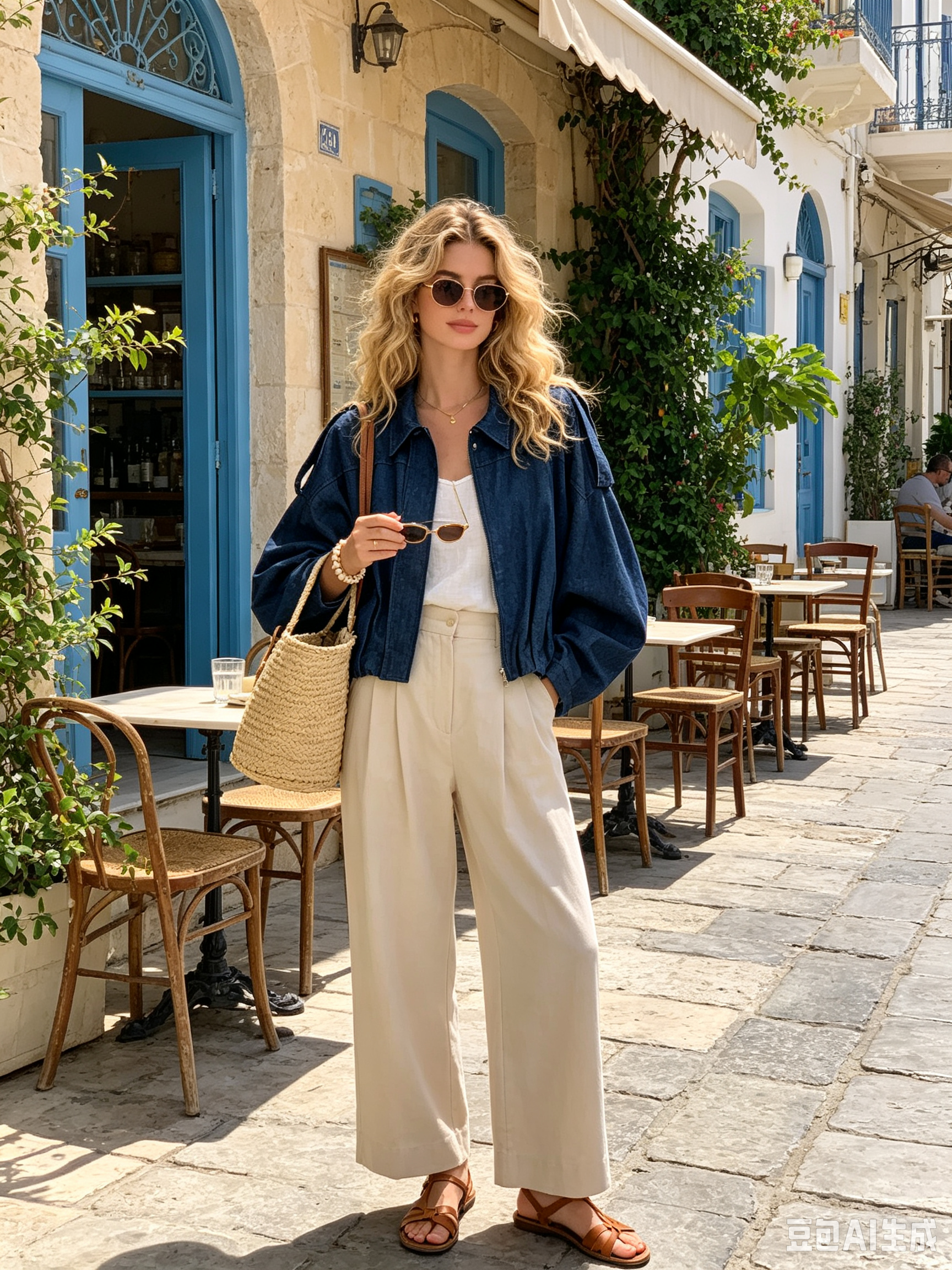 Oversize boxy bunda s golierom
