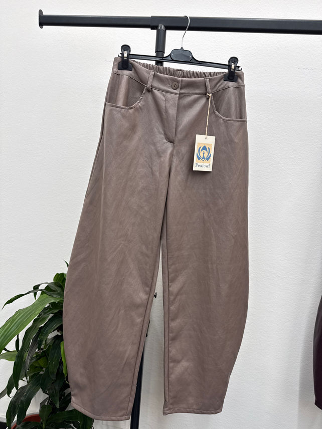 Nohavice Wide Leg s elastickým pásom