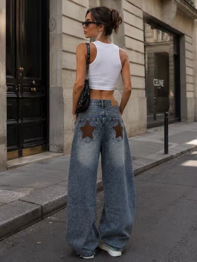 Jeansy Wide Leg