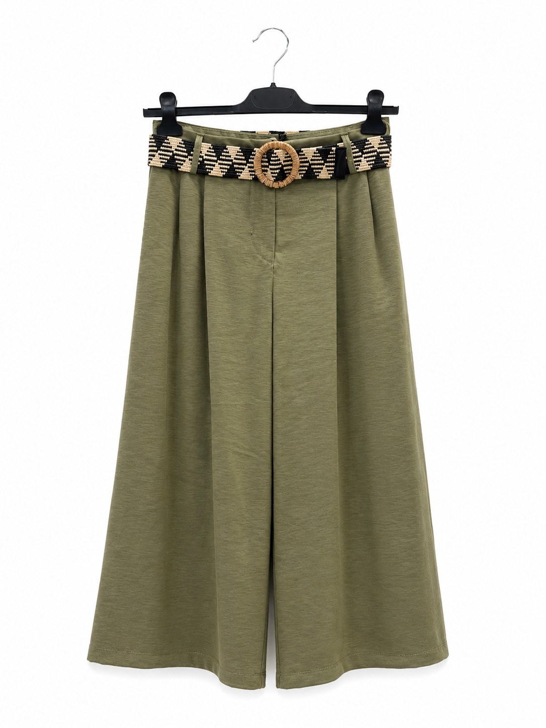Culotte nohavice so záhybmi