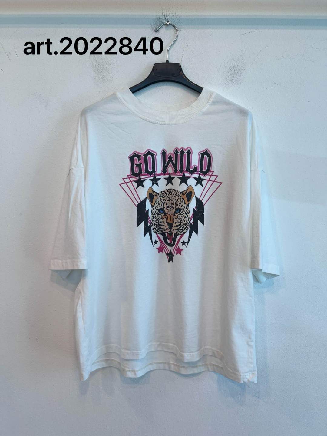 Oversize tričko s potlačou