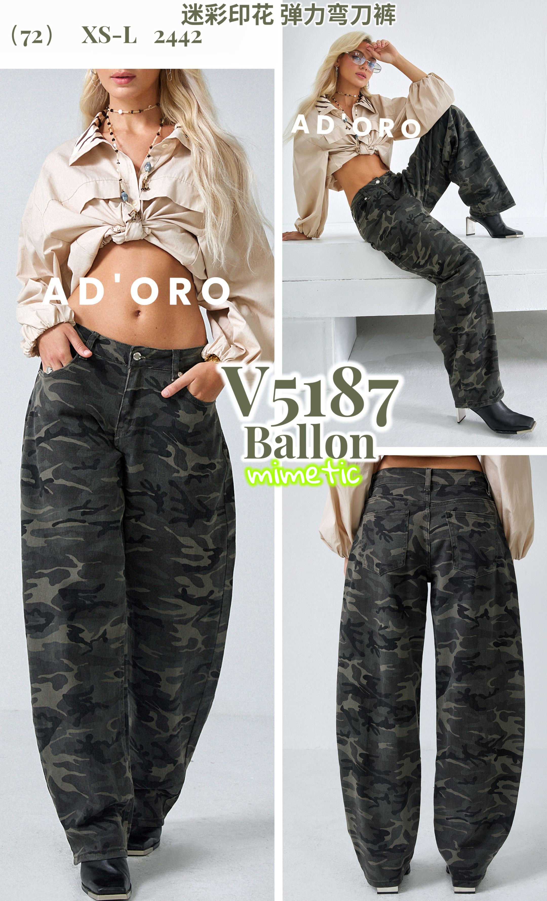 Balloon nohavice s vreckami