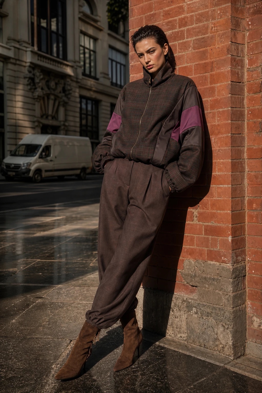 Oversize bomber bunda s károm