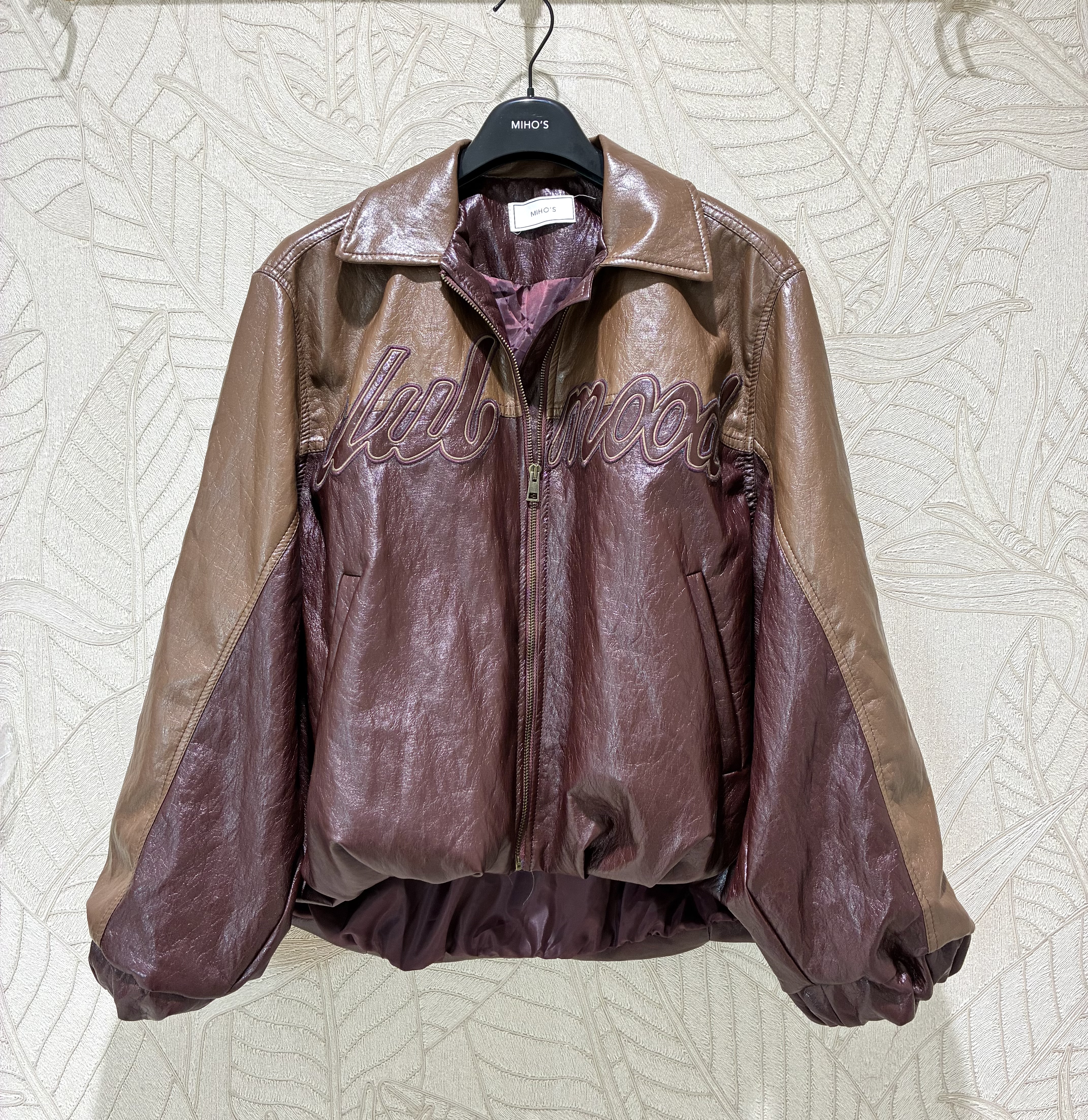 Oversize bomber bunda s golierom