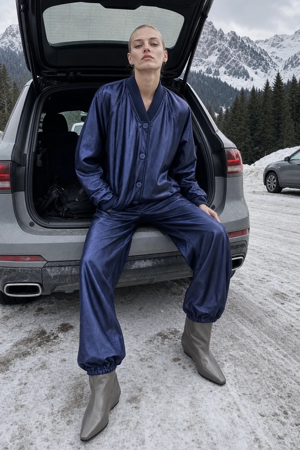 Voľné joggery v strihu balón