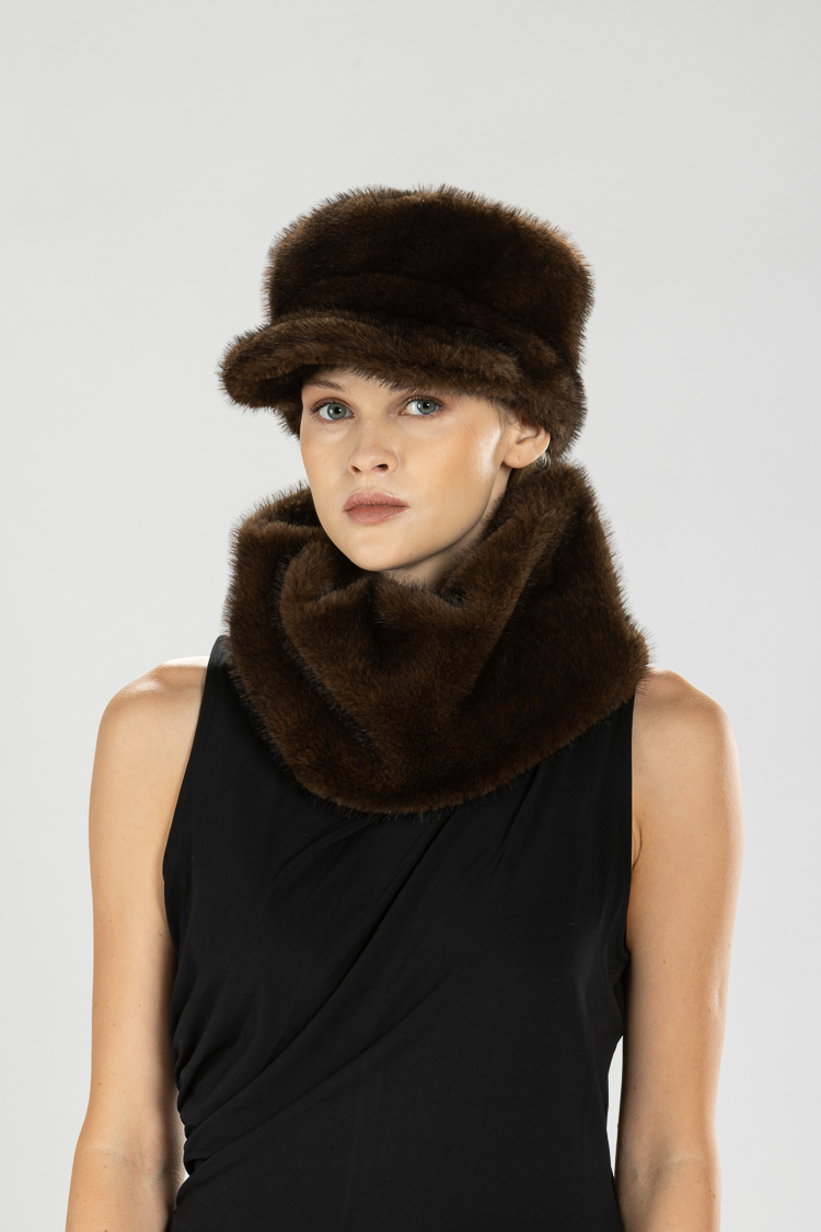 Kožušinový nákrčník Glamour