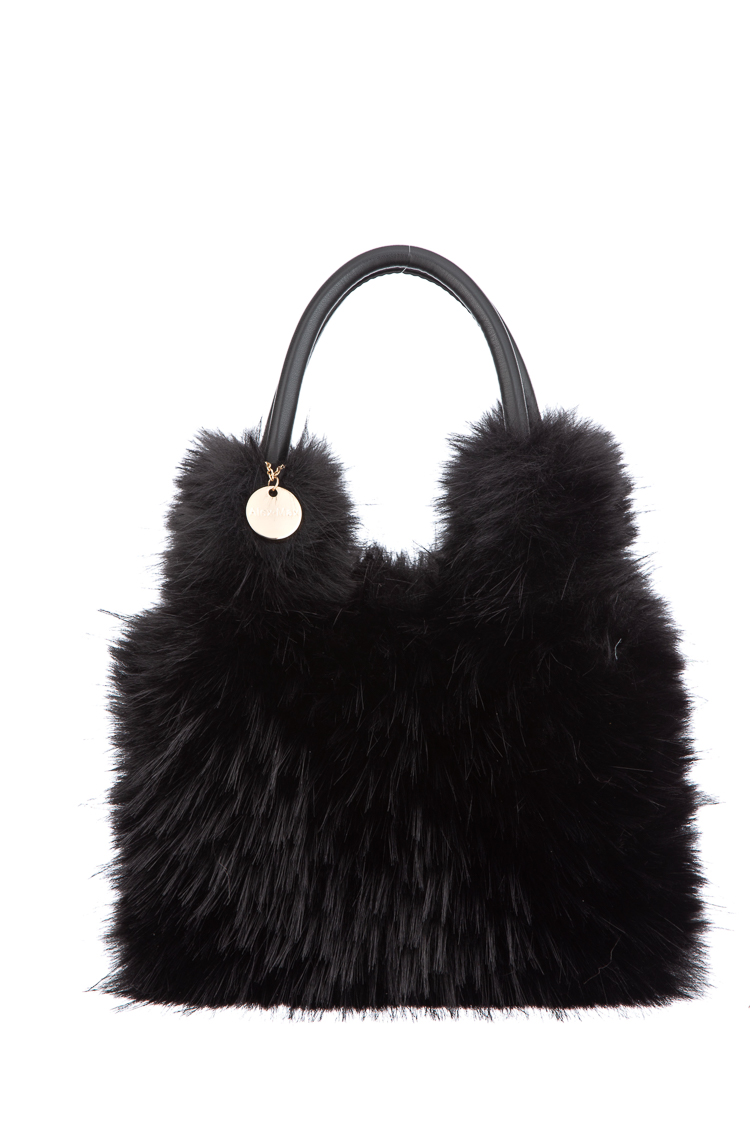 Kožušinová shopper kabelka