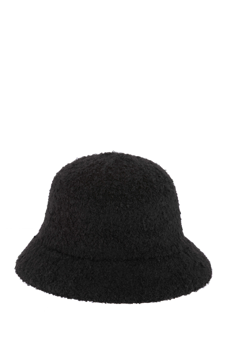 Bucket čiapka s plyšovým lemom