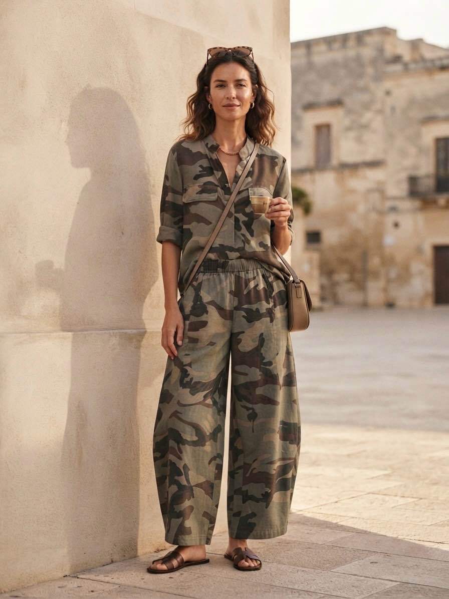 Nohavice Wide Leg