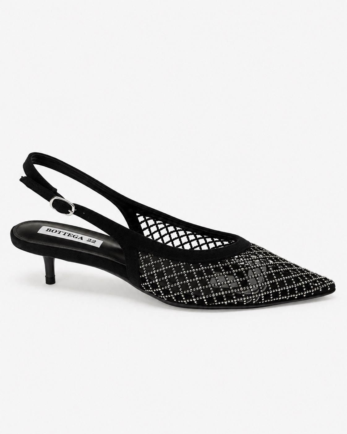 Slingback lodičky s výrezmi