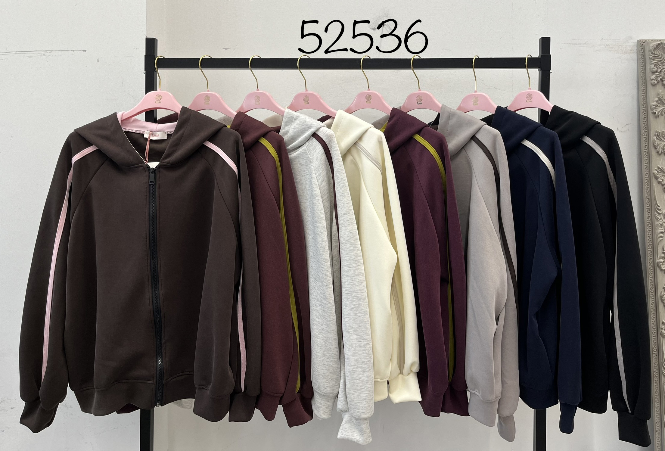 Mikina s kapucňou na zips Regular