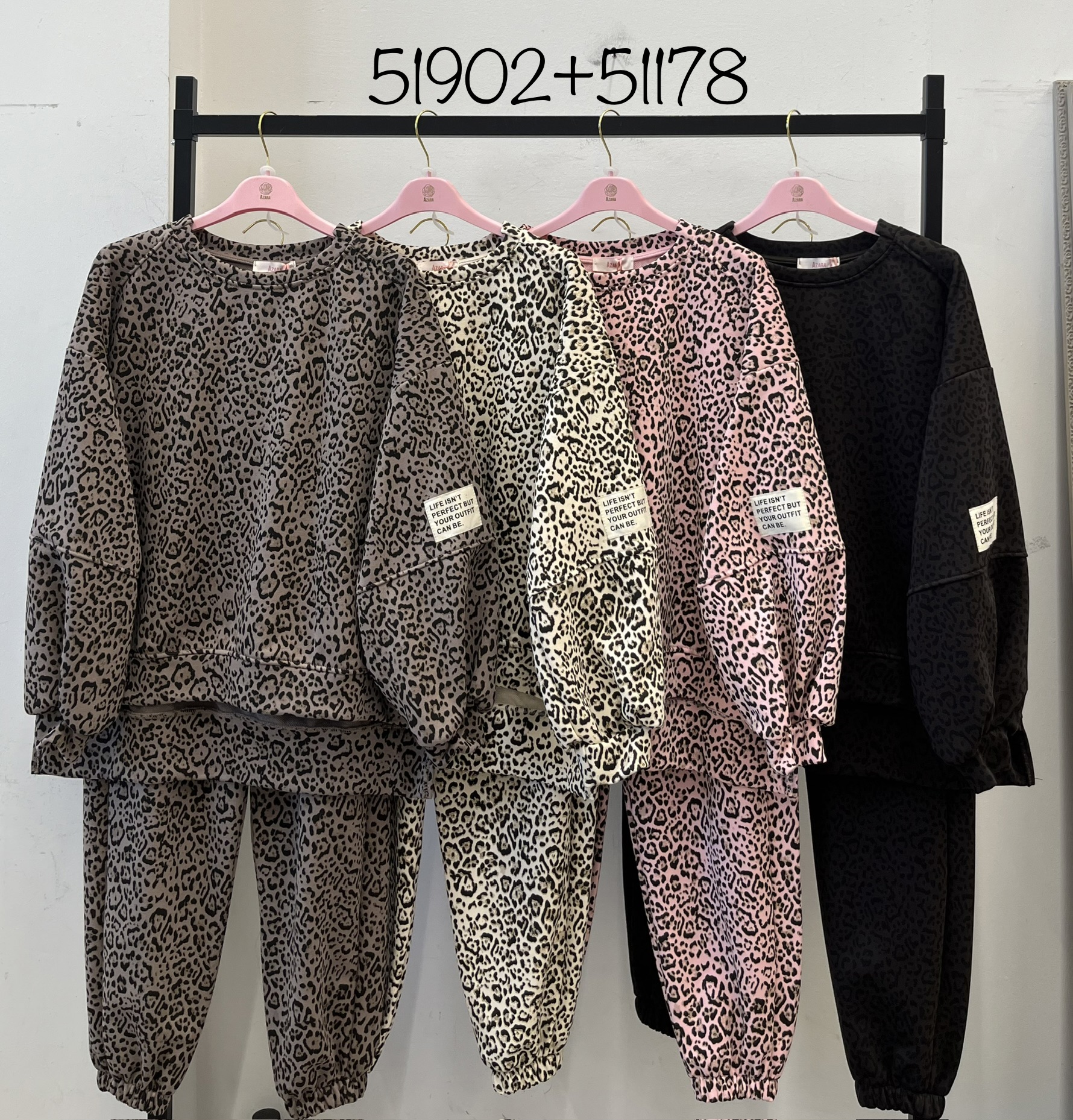 Oversize mikina s animal vzorom