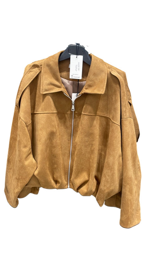 Oversize bunda s golierom