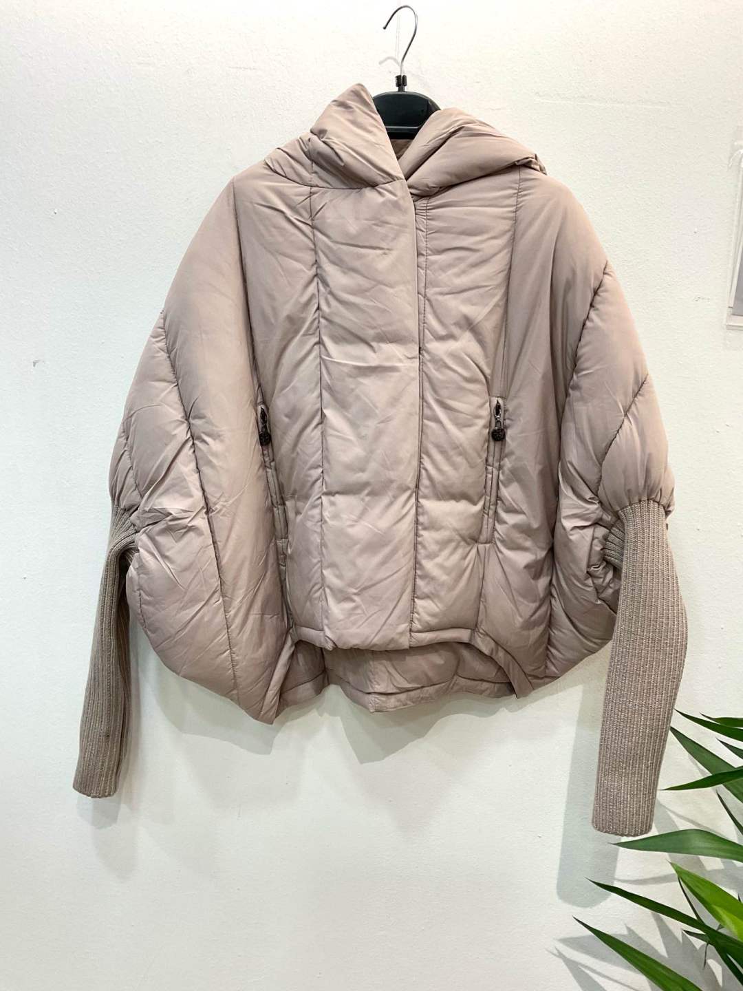 Oversize bunda s kapucňou