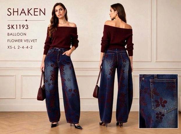 Džínsy Wide Leg s vysokým pásom