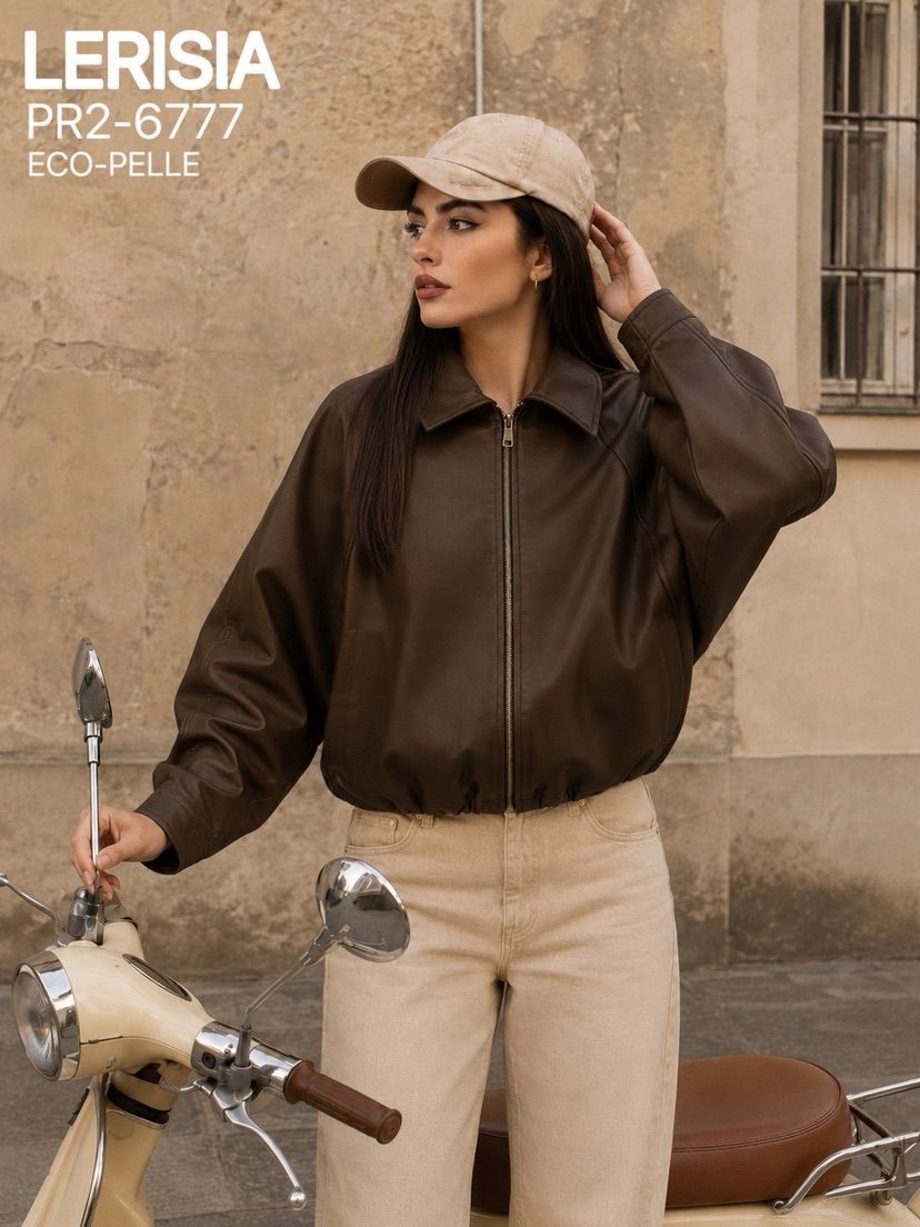 Oversize bunda s golierom