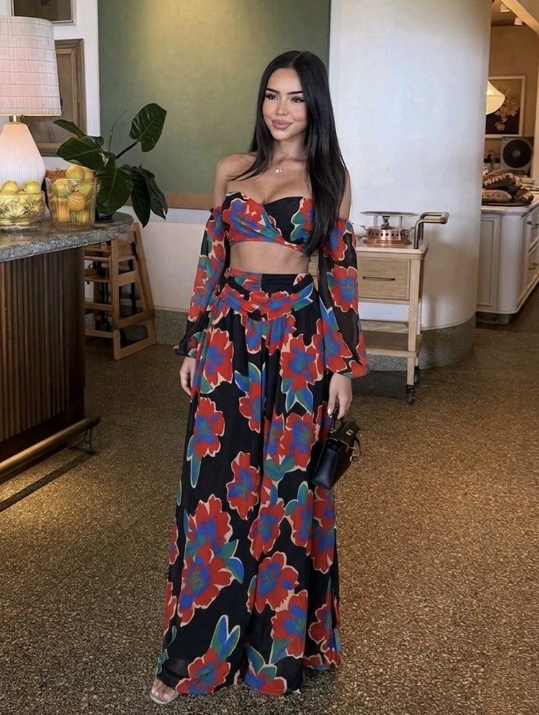 Kvetinový komplet Bandeau Maxi