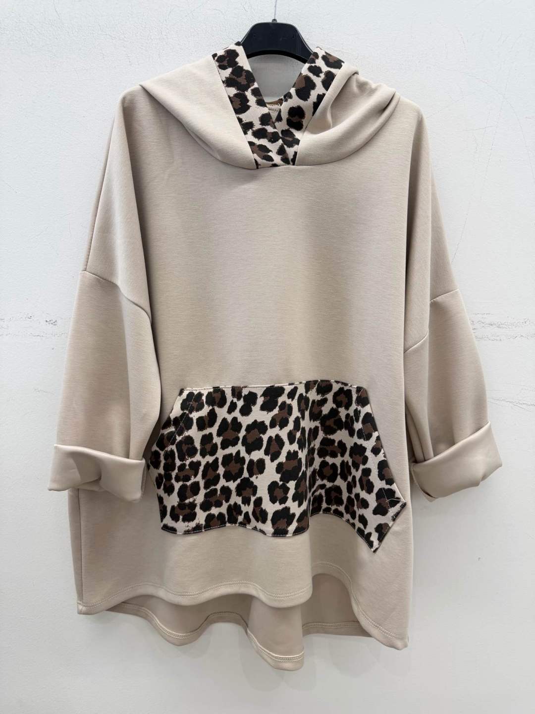 Oversize mikina s kapucňou