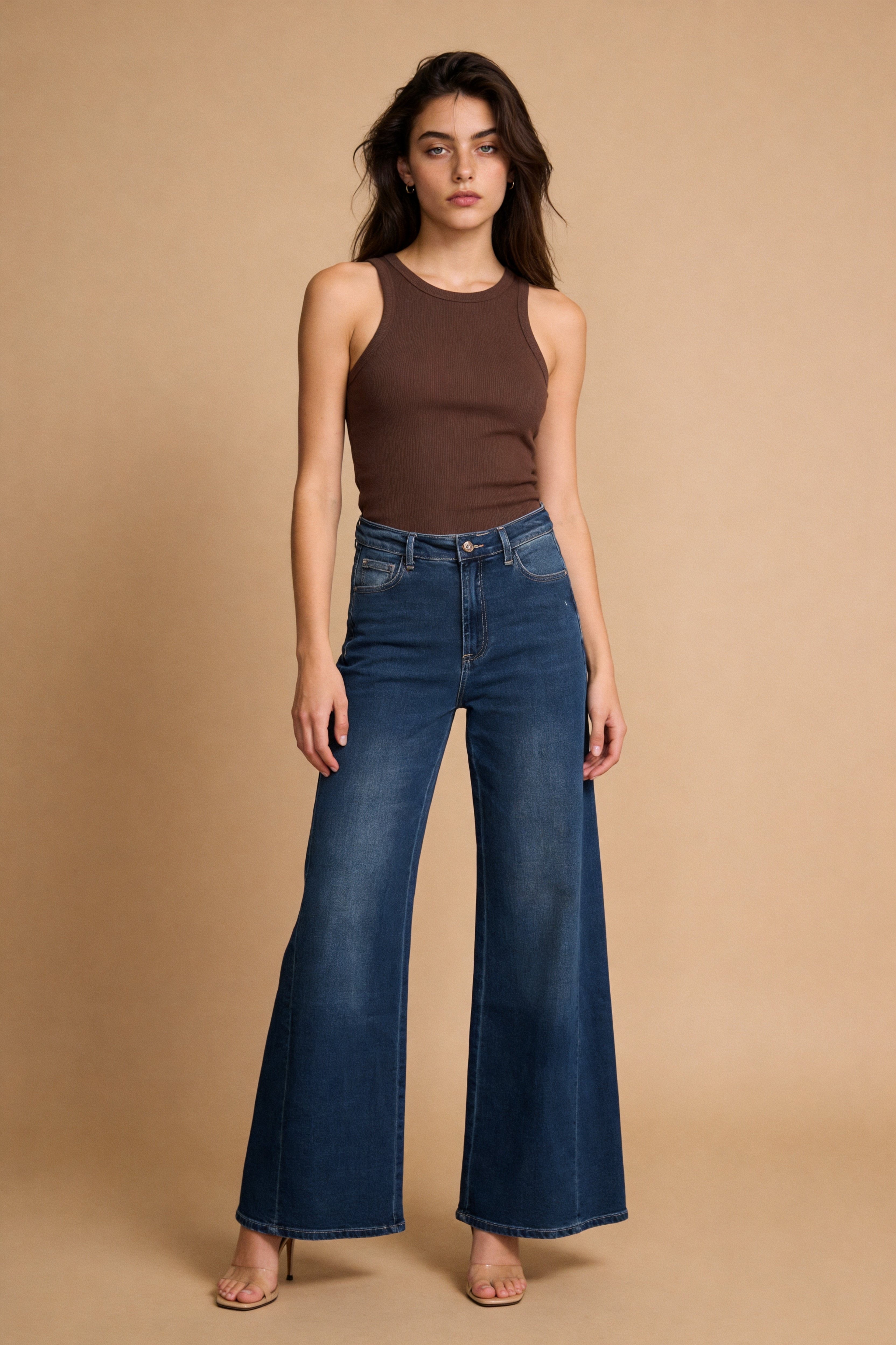 Džínsy wide leg