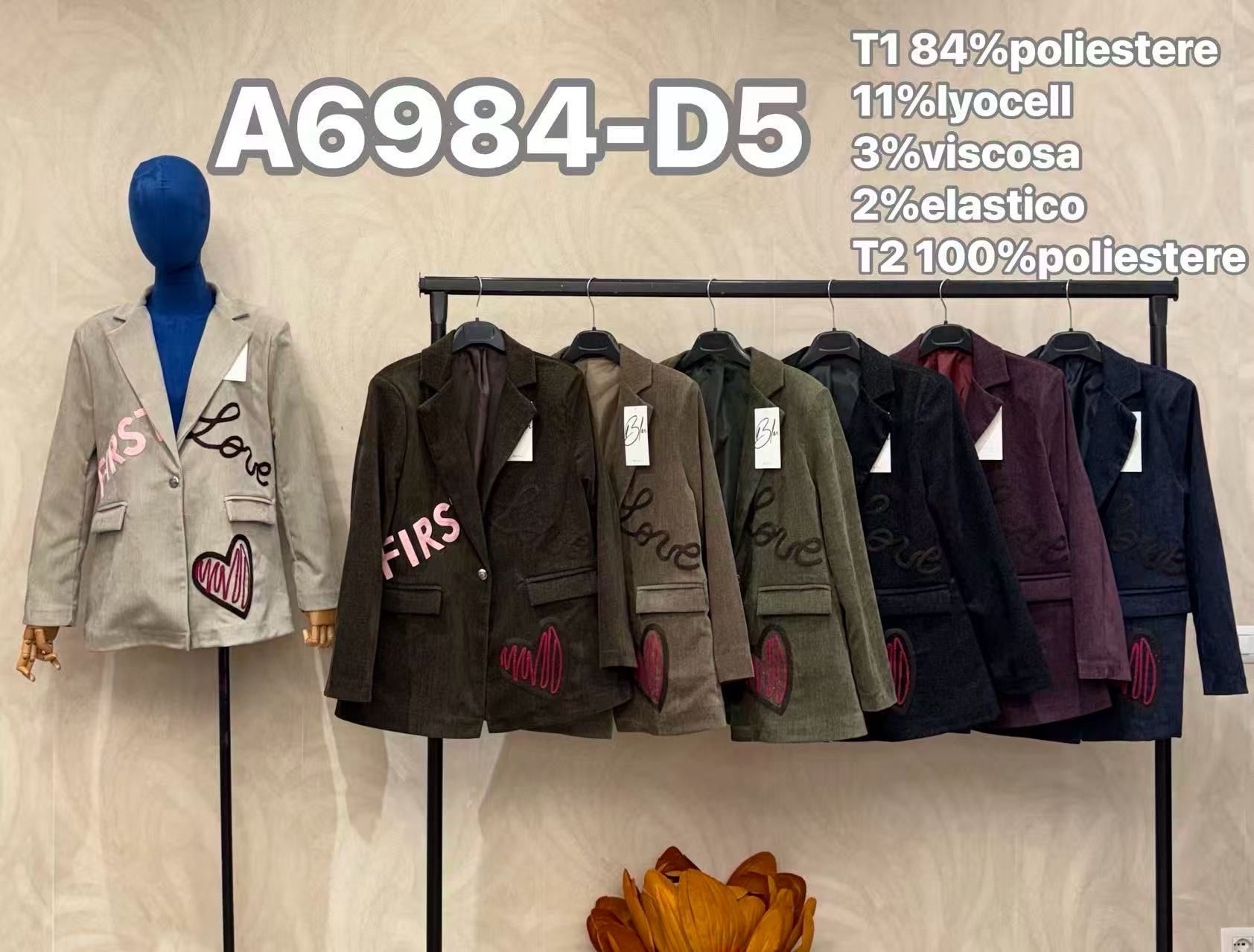 Krajinárske sako s potlačou