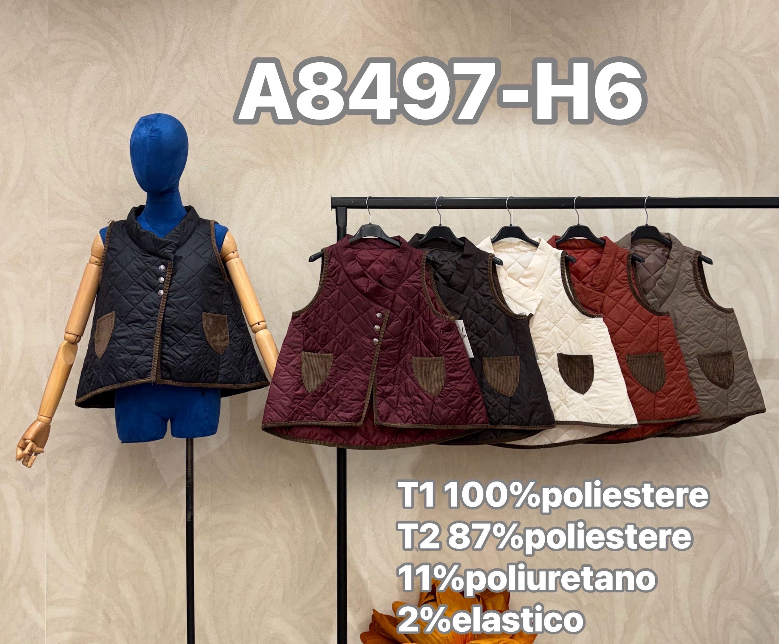 A‑line vesta s výstrihom do V