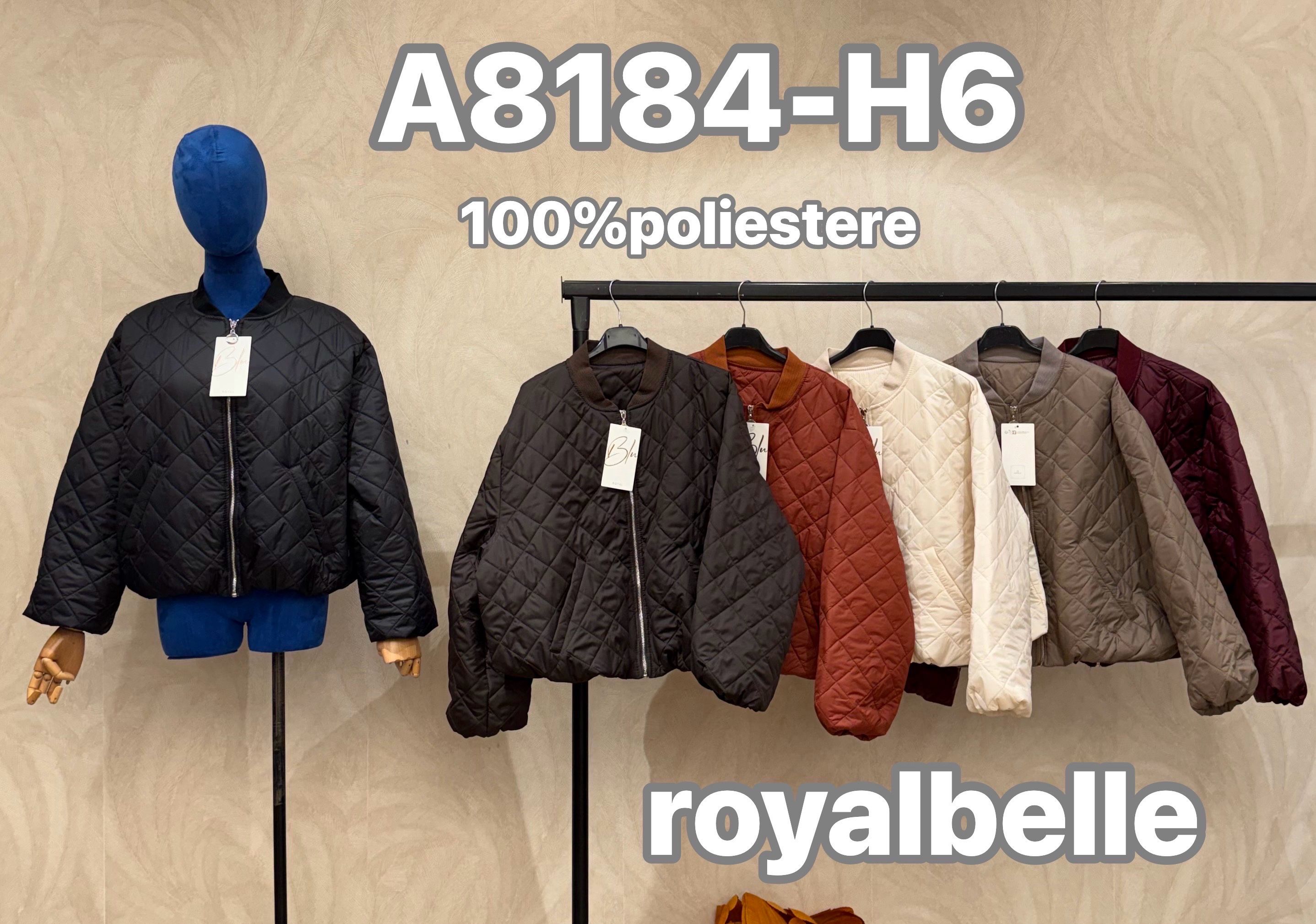 Prešívaná bomber bunda