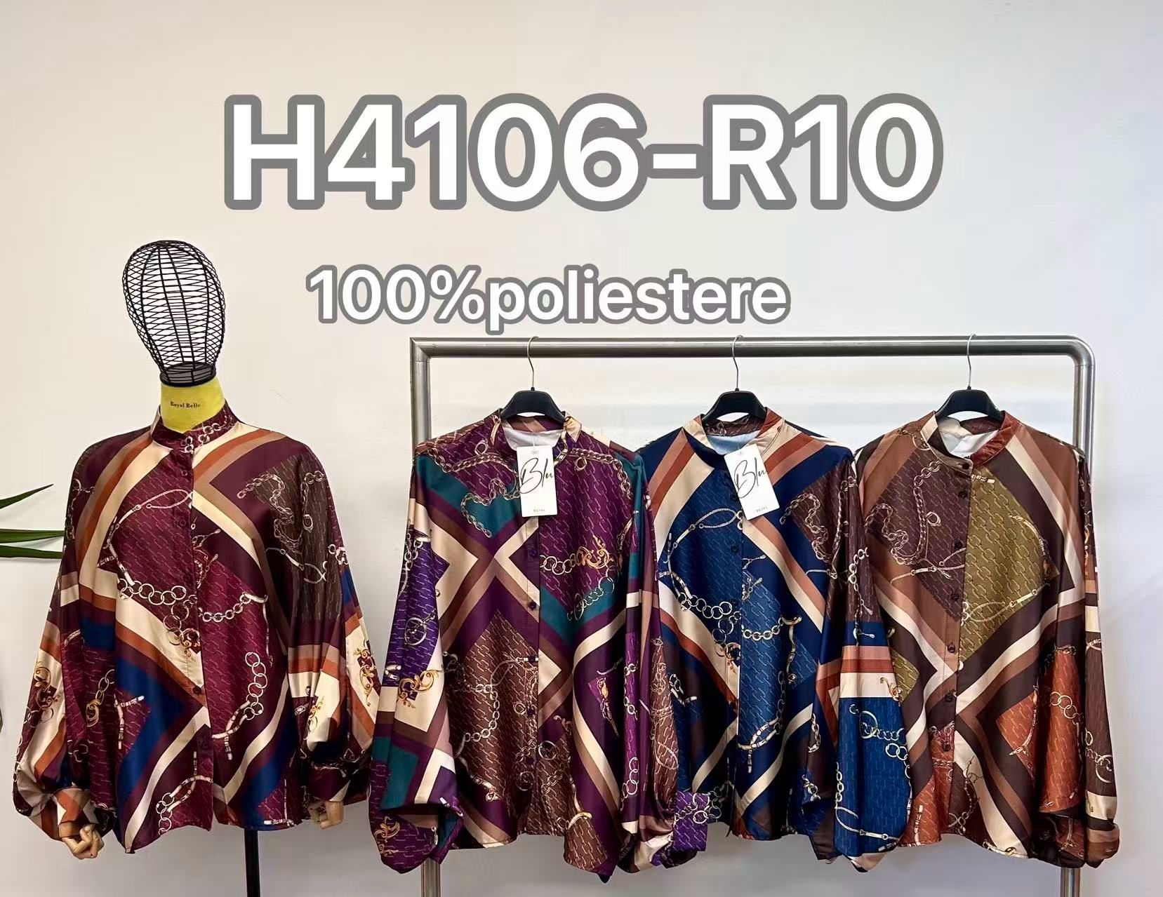 Košeľová blúzka so stojáčikom