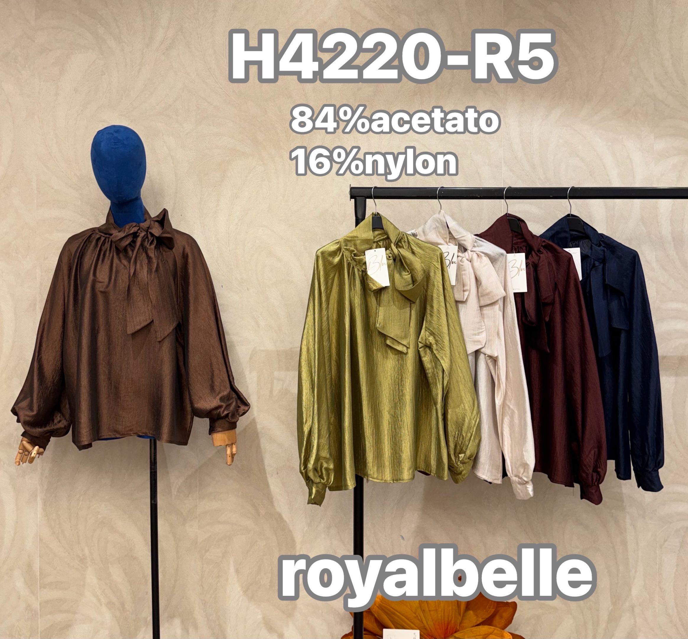 Blúzka s viazačkou v podobe mašle