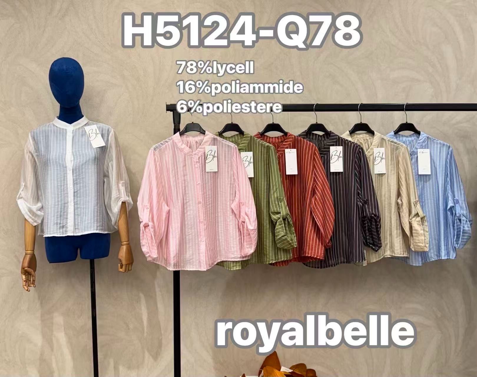 Košeľová bunda s pásikmi