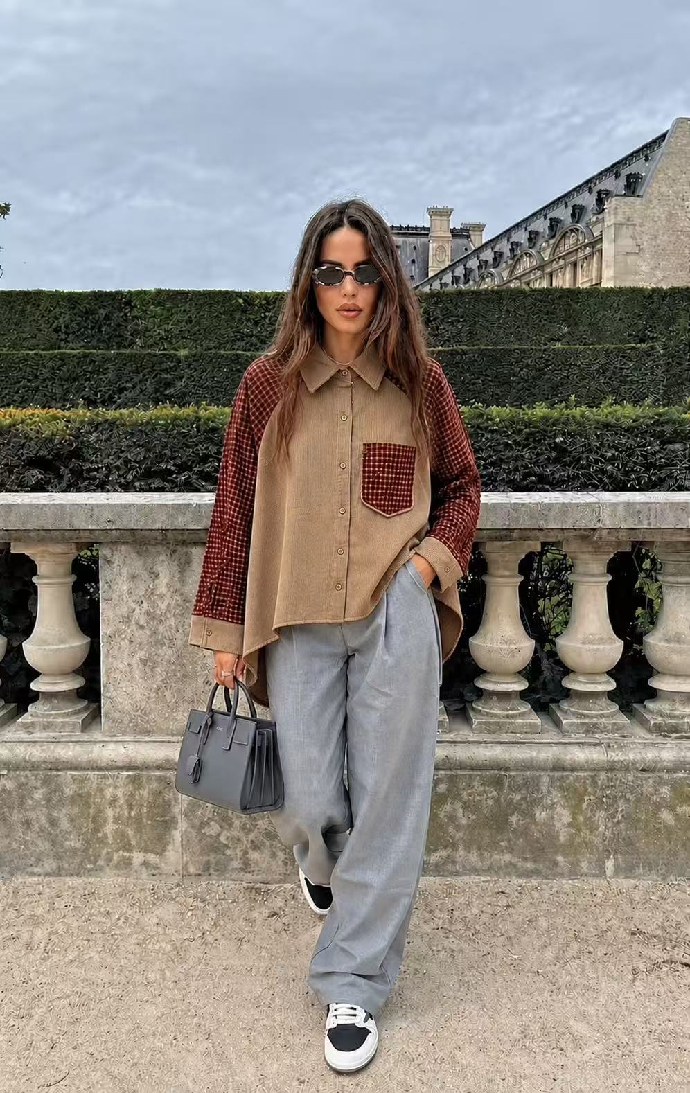 Voľná rovná košeľa